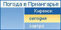 Киренск. Погода на сегодня.