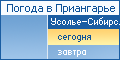 Усолье-Сибирское. Погода на сегодня.